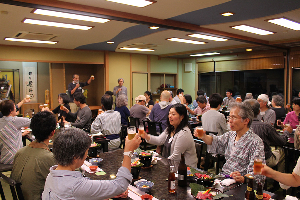 参加者による懇親会